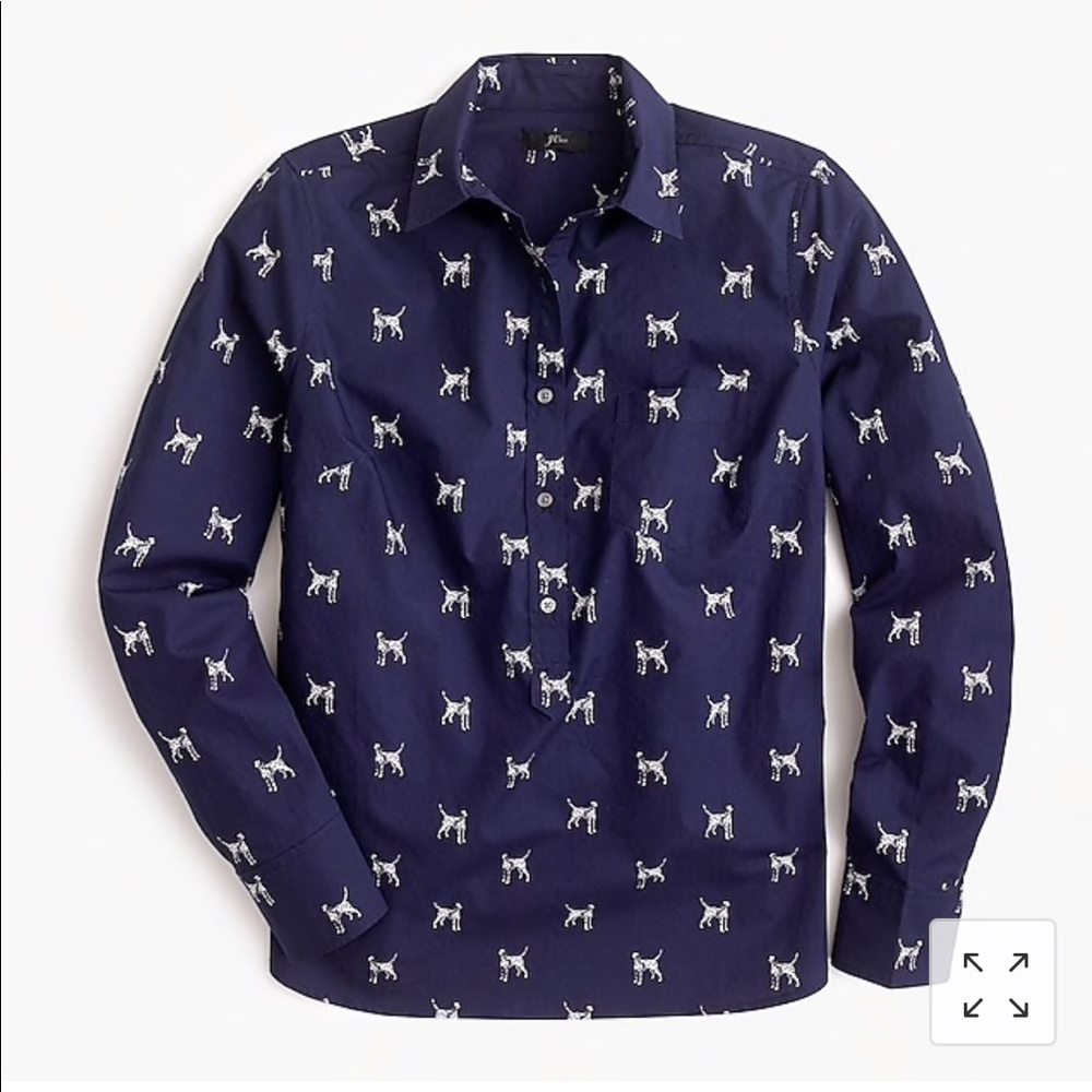 J. Crew Dalmatian Boy Shirt